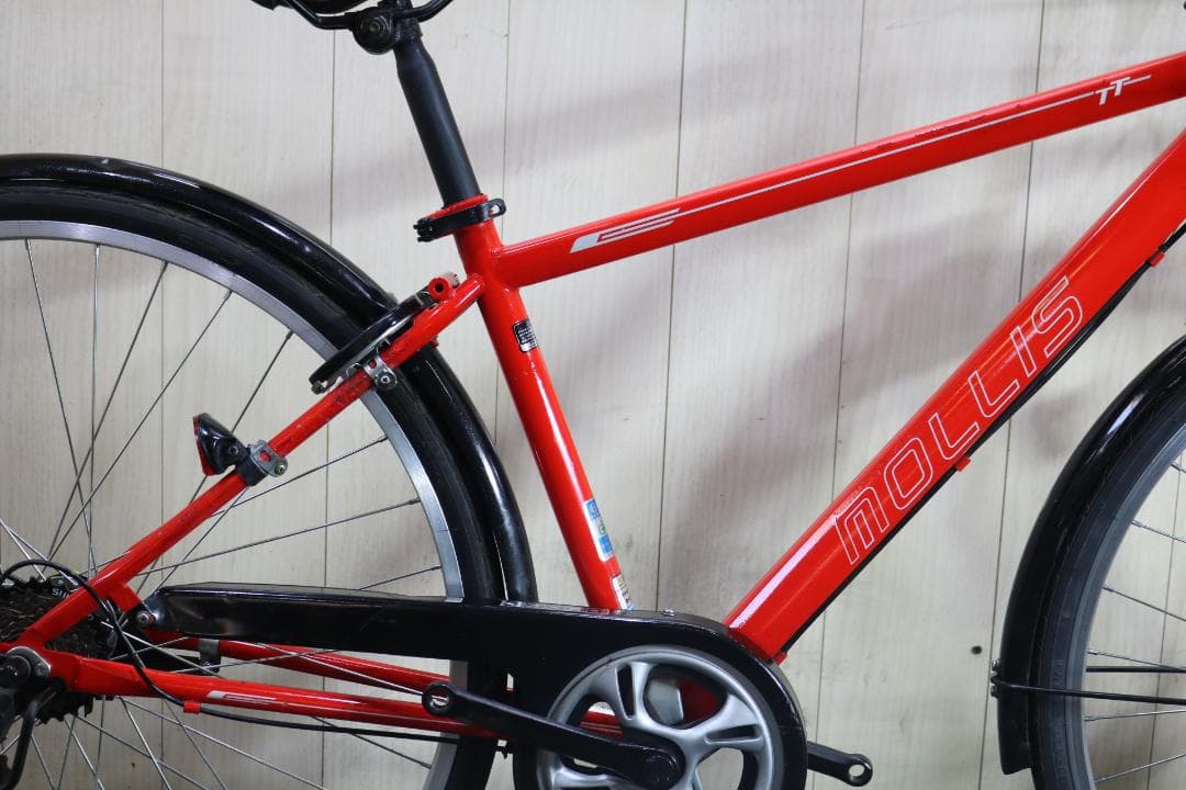 モーリス 27型 シマノ6速 430mm AUTO LED仕様 通勤クロス