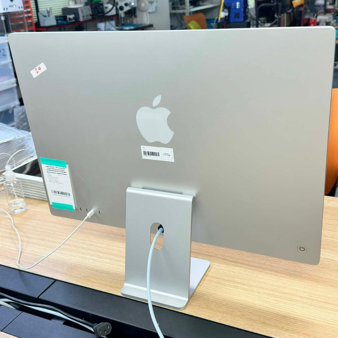 iMac 24インチ 2021 – M1 / 8GB / 512GB シルバー