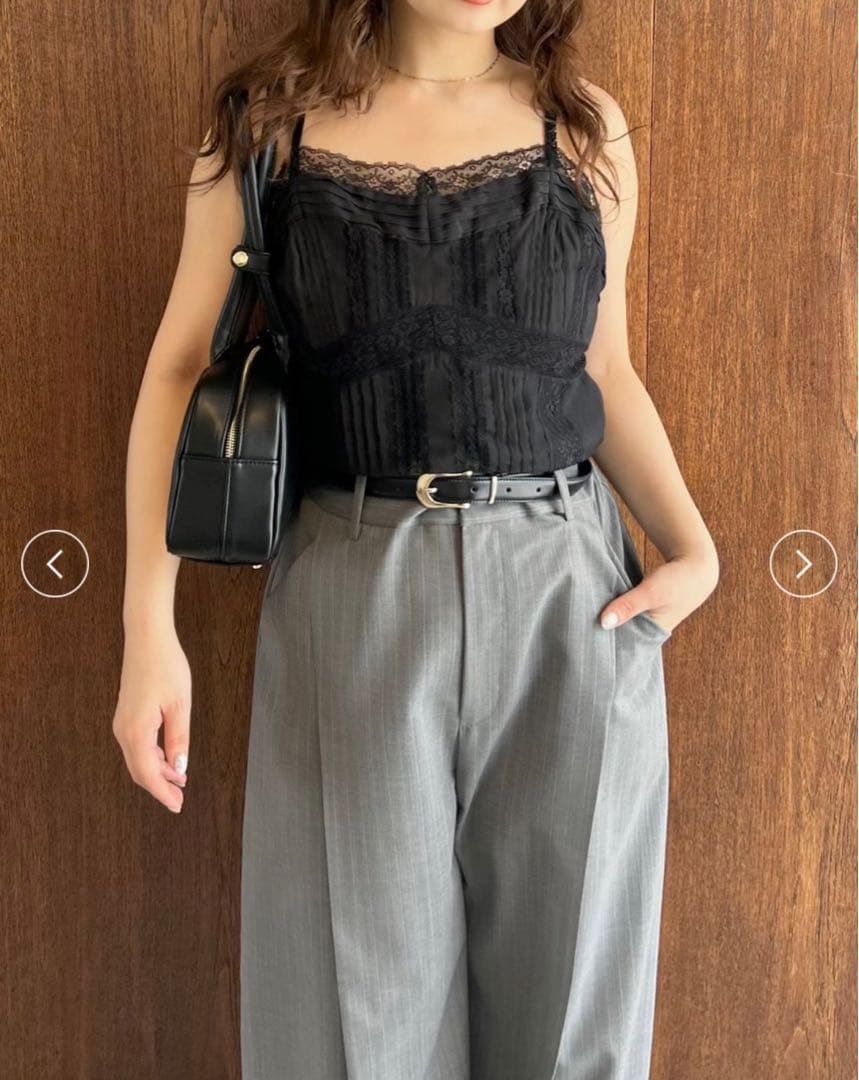 s*n様 FLAY I.D フレイアイディー　デザインレースキャミソール