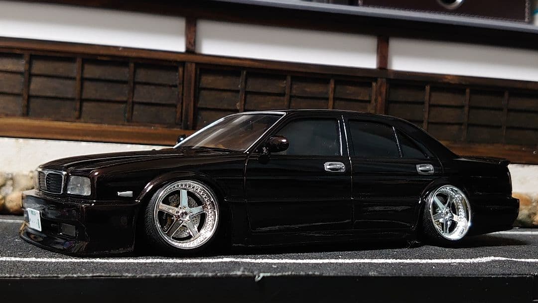 1/24 アオシマ ジャンクションプロデュース y32 シーマ 完成品