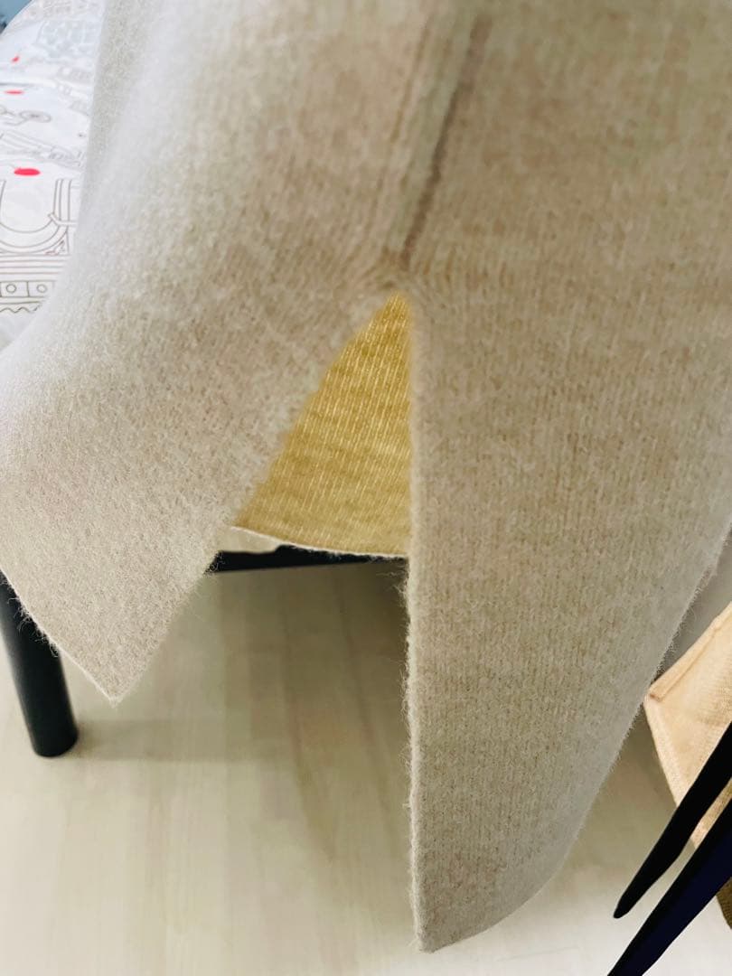 【新品未使用】ラグナムーン ケーブルビジューIラインニットワンピース