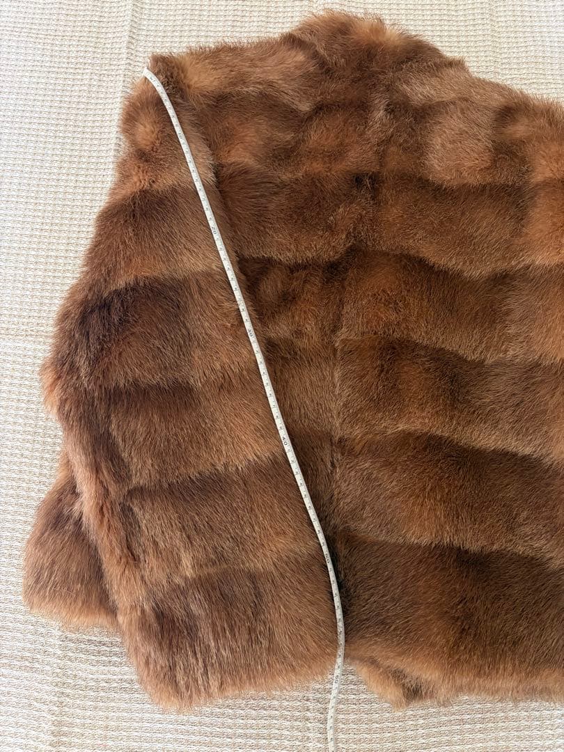 EMBA エンバ ファージャケット ブラウン 11