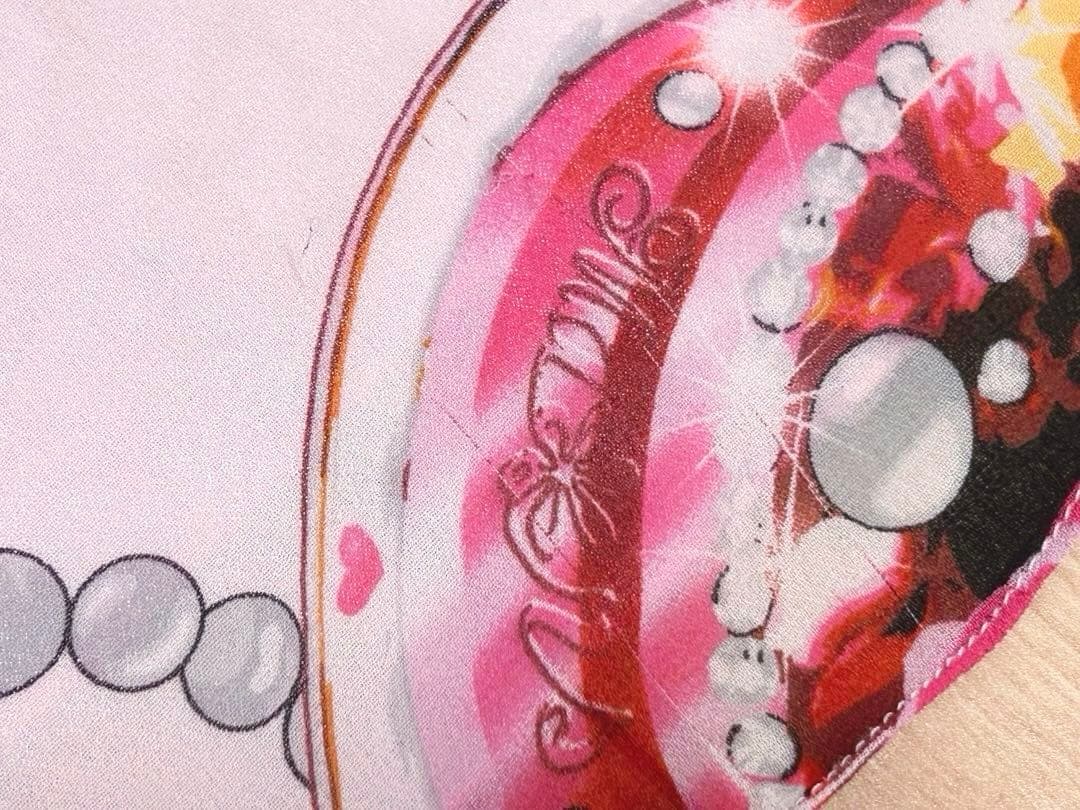 MA✽RS♡ローズケーキ柄キャミトップス♡オリジナルデザイン♡激レア♡白×ピンク