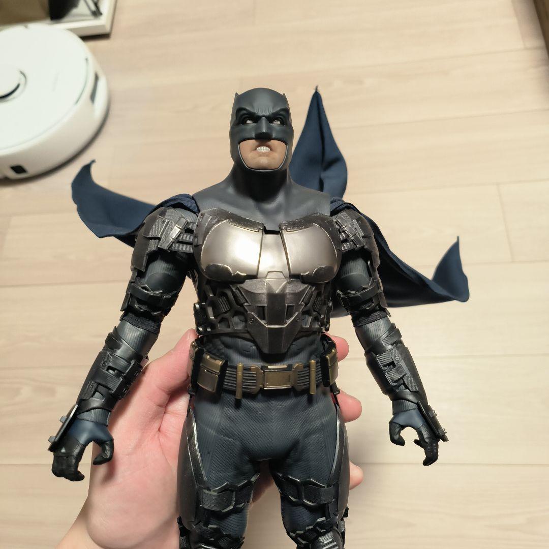 希少！　カスタム品　ホットトイズ　 『ザ・フラッシュ』バットマン＆バットサイクル