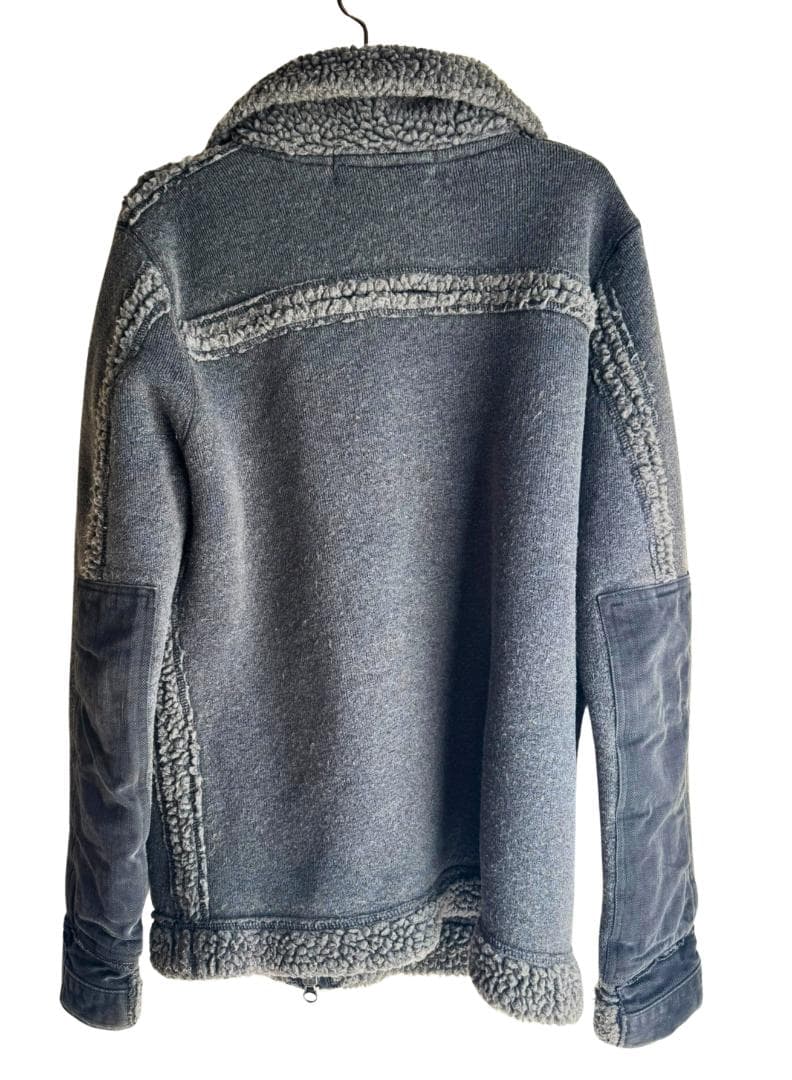 フランシストモークス ロイヤルフラッシュ別注 ボアライナー デニムジャケット