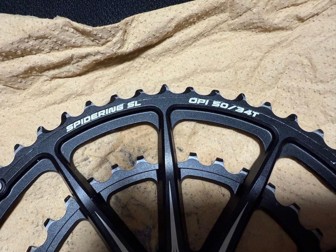 秋*声様 HOLLOWGRAM 軽量チェーンリング 50/34T