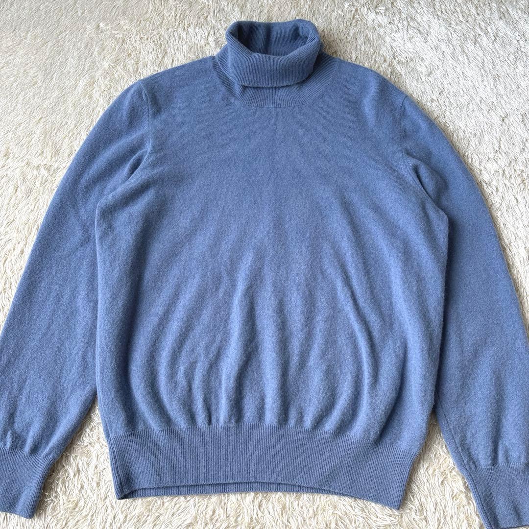 Gran Sasso カシミヤ　タートルネックセーター　ニット　イタリア製　50