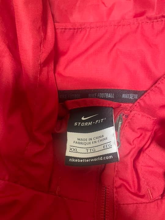 【支給品】2015 鹿島アントラーズ NIKE ナイロンジャケット