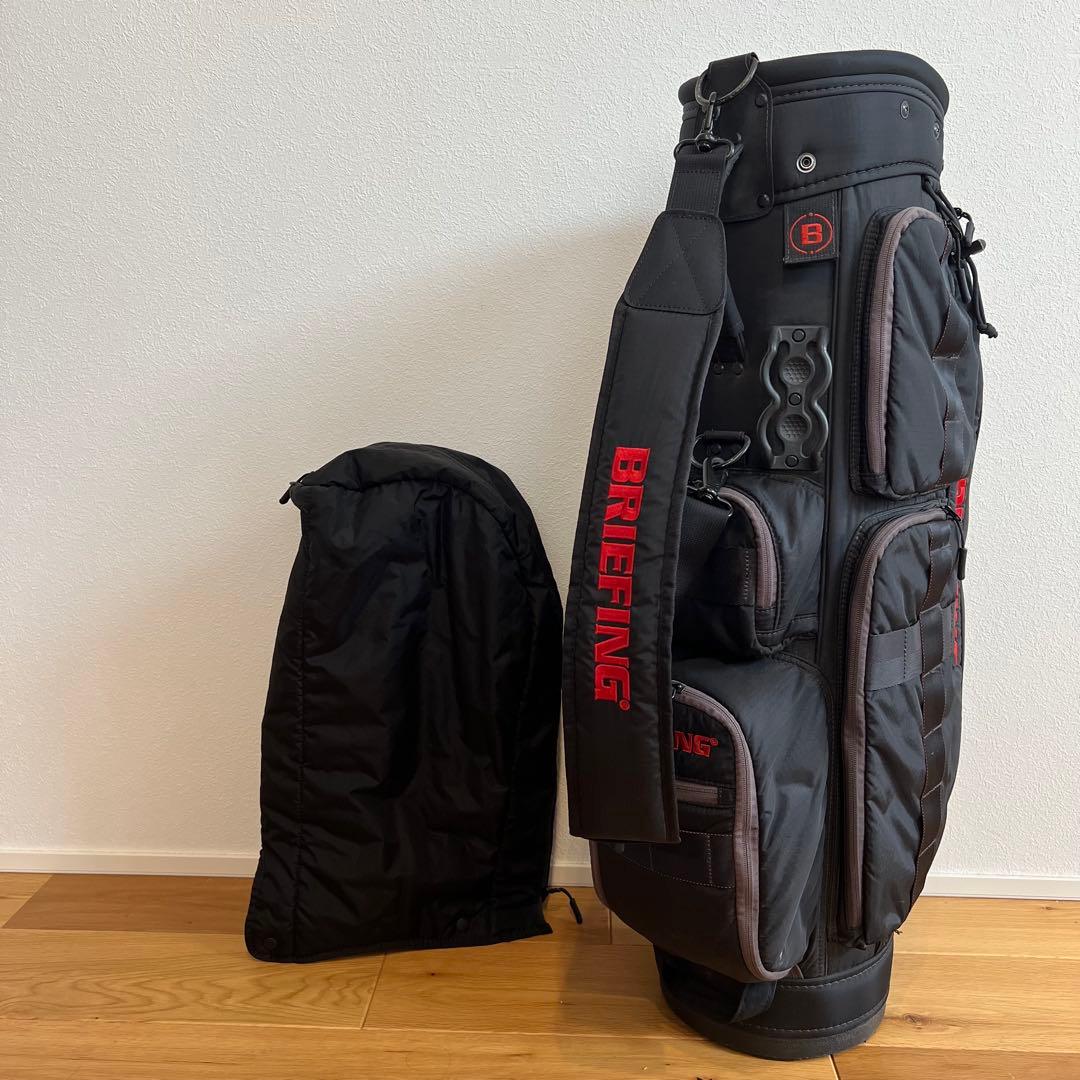 BRIEFING ブリーフィング キャディバッグ CR-6 黒 ブラック