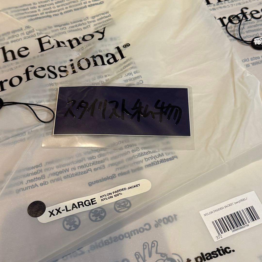 ENNOY NYLON PADDED JACKET＋PANTS セットアップ