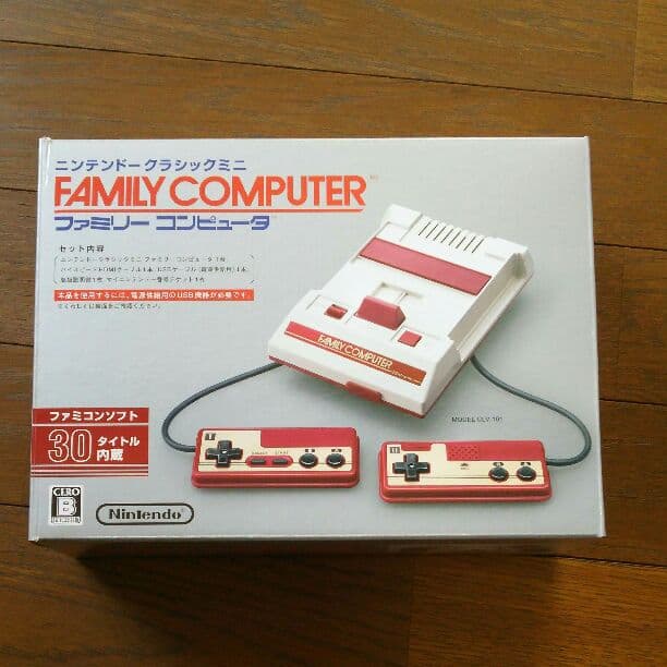 ニンテンドークラシックミニ、ファミリーコンピューター