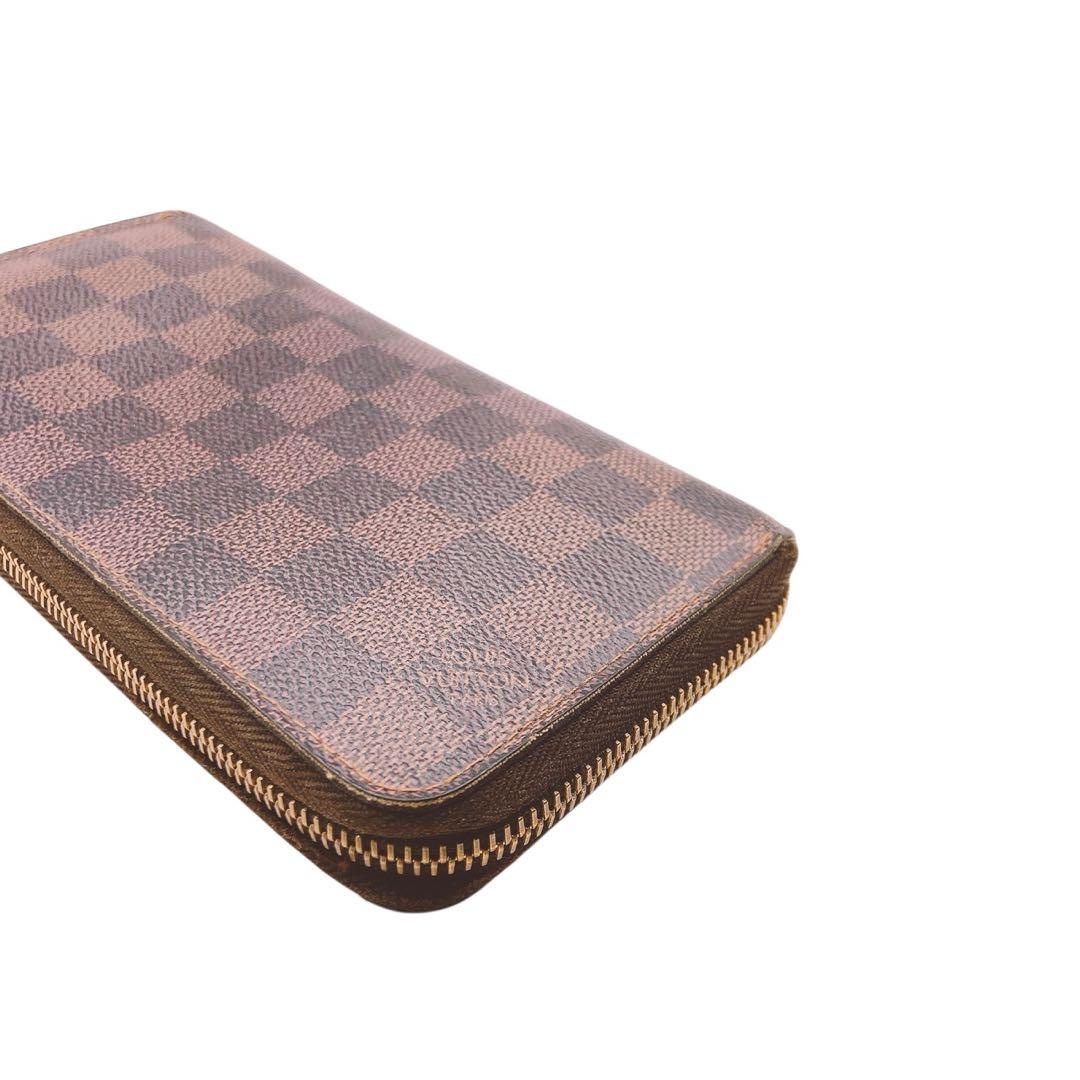 【ジャンク】LOUIS VUITTON ダミエジッピーウォレット☆鑑定済みです