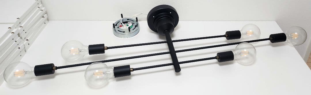 【LED電球付き/美品】UNICO Astre シーリングライト LT-2675