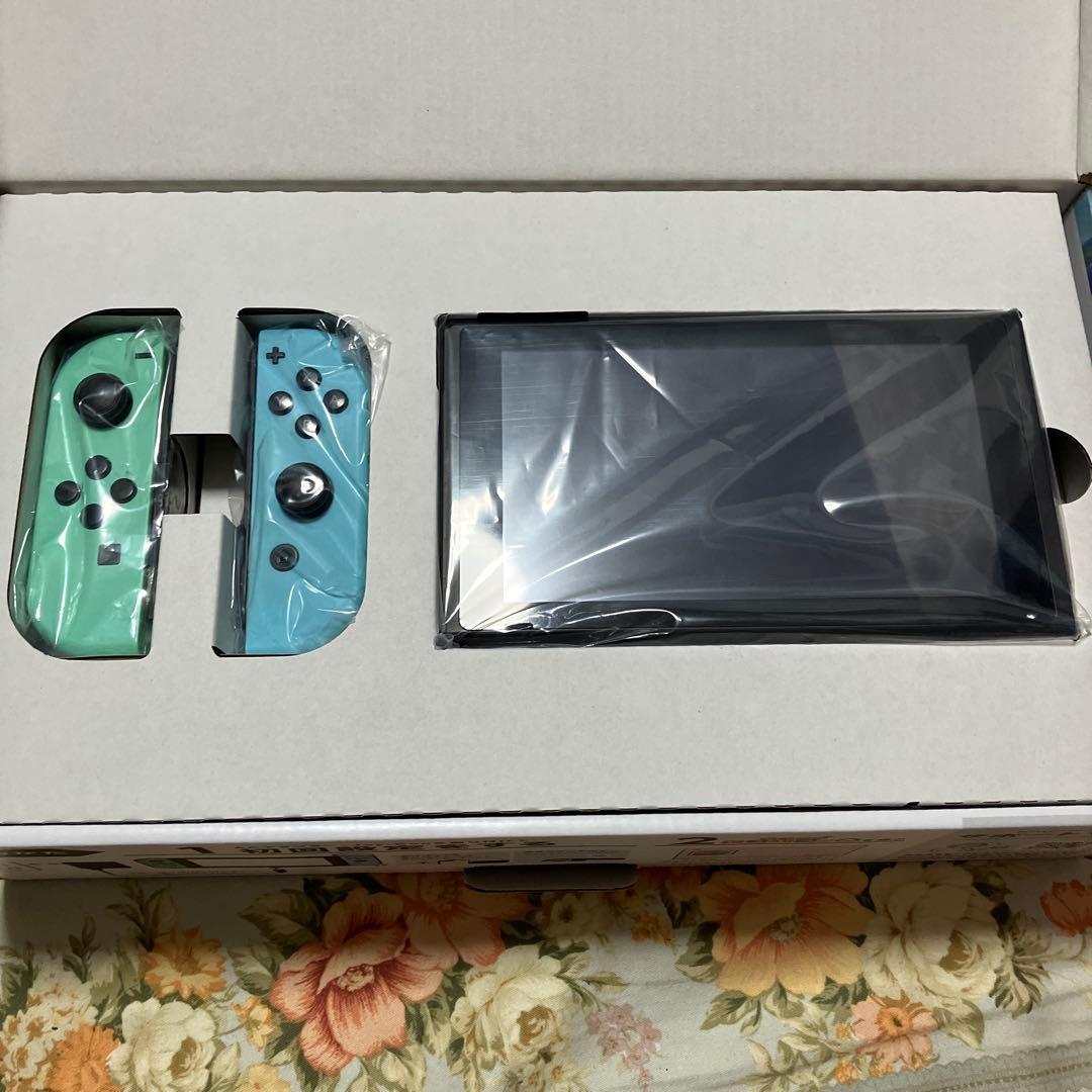【希少】　Nintendo Switch どうぶつの森デザイン