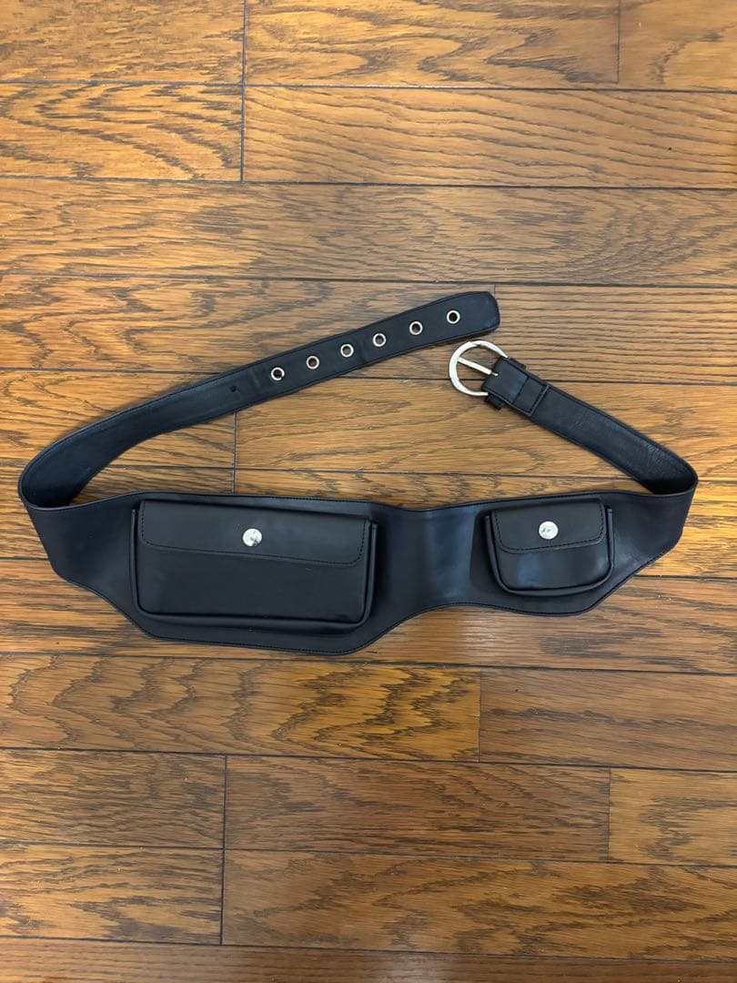 gimaguasボディバッグ・ベルト　ブラック
