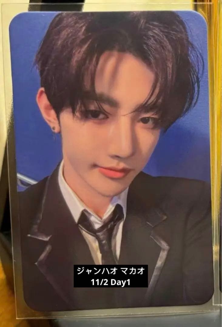 ZB1  ジャンハオ 中国 中華 マカオ 入場特典 ZONE 11/2 Day1