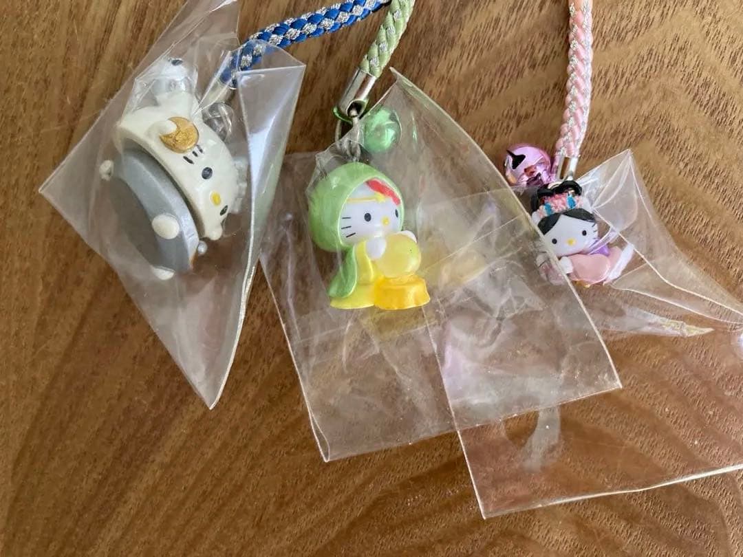 ハローキティ ストラップ 6個セット