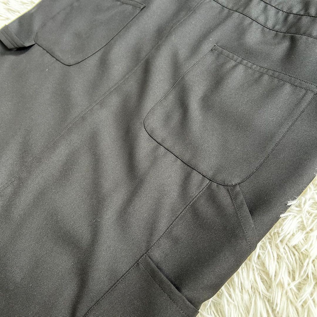 mizuiro ind ペインターライクワンピース　ブラック