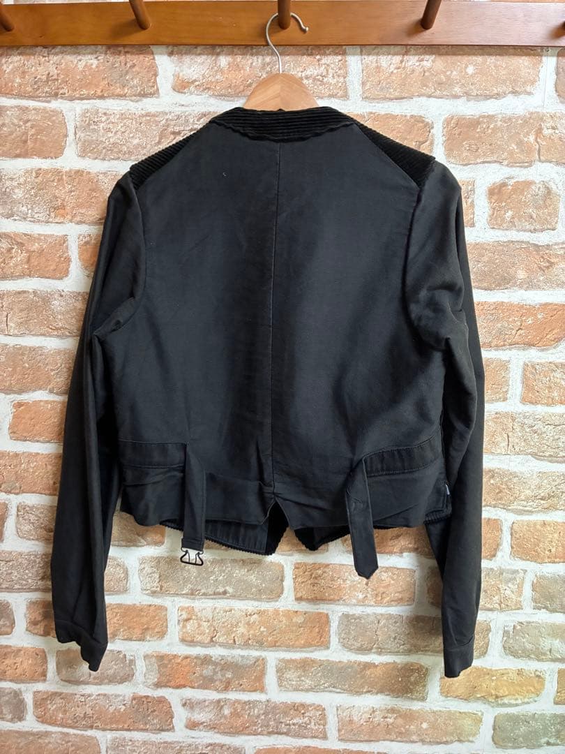 30s 40s フレンチヴィンテージ　ジレジャケット　サーヴァントコーデュロイ