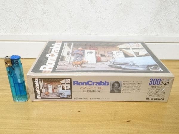 新品 ビンテージ RonCrabb ルート66 ジグソーパズル 300ピース