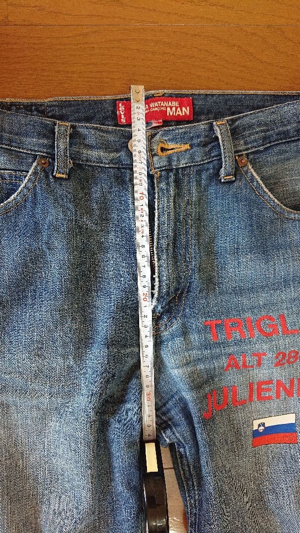 ジュンヤワタナベコムデギャルソンマン×リーバイス ジーンズ
