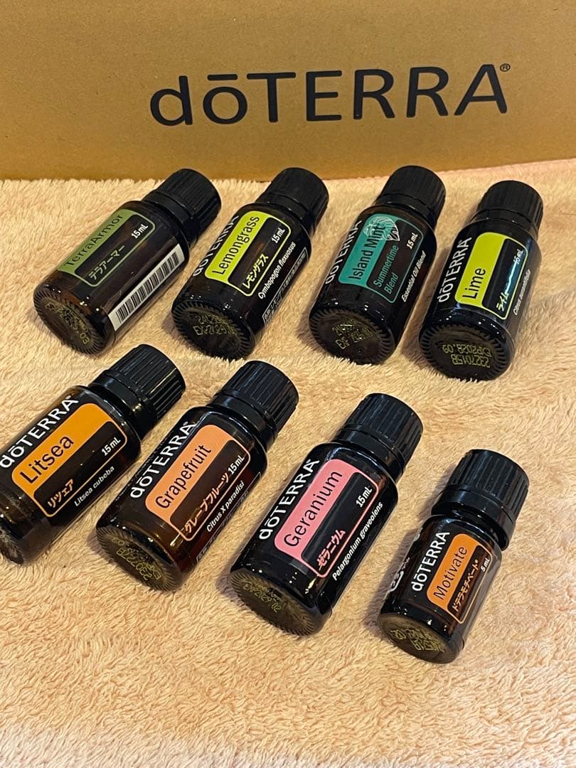 j*m様 ドテラdoTERRA エッセンシャルオイル　新品未開封