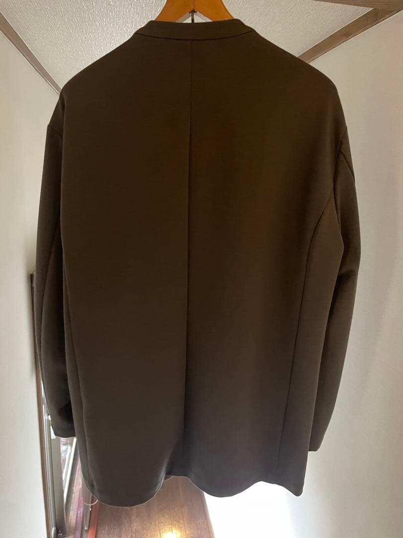 アタッチメント　カラーレスカーディガン　ノーカラージャケットATTACHMENT