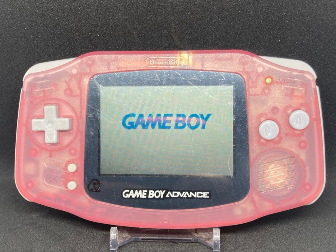 ゲームボーイアドバンスミルキーピンク＆単三電池型バッテリー