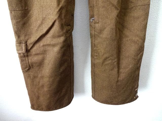 リーバイス×686 ヘリンボーン スノーボード パンツ ブラウン Msize