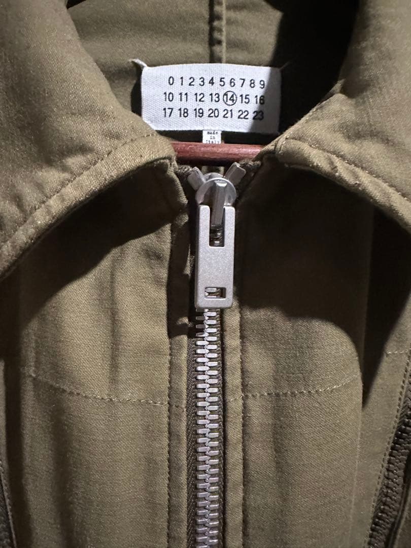 最終価格MaisonMargiela 逆八の字 ミリタリージャケット サイズ48
