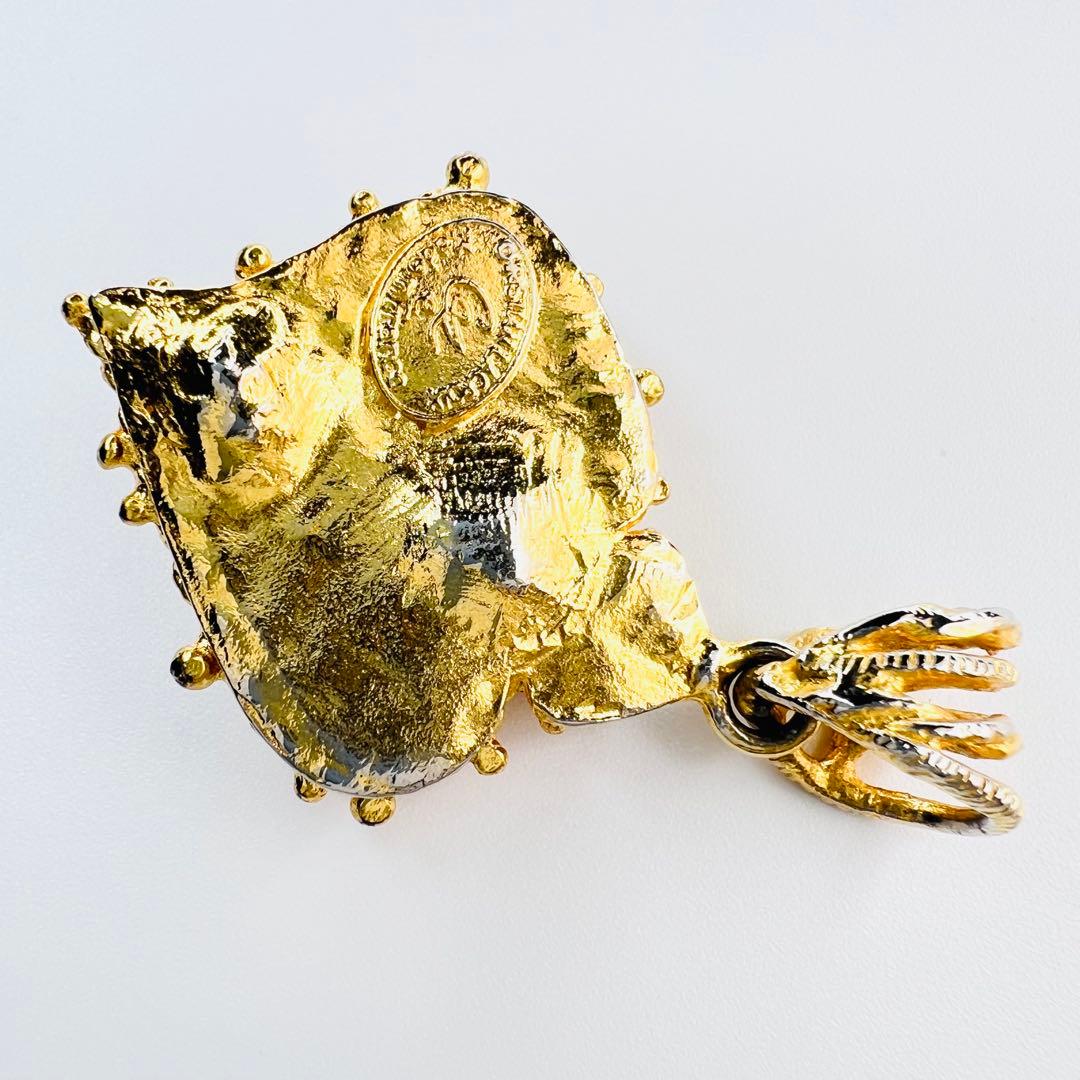 Christian Lacroix ラクロア ネックレストップ ストーンビーズ.