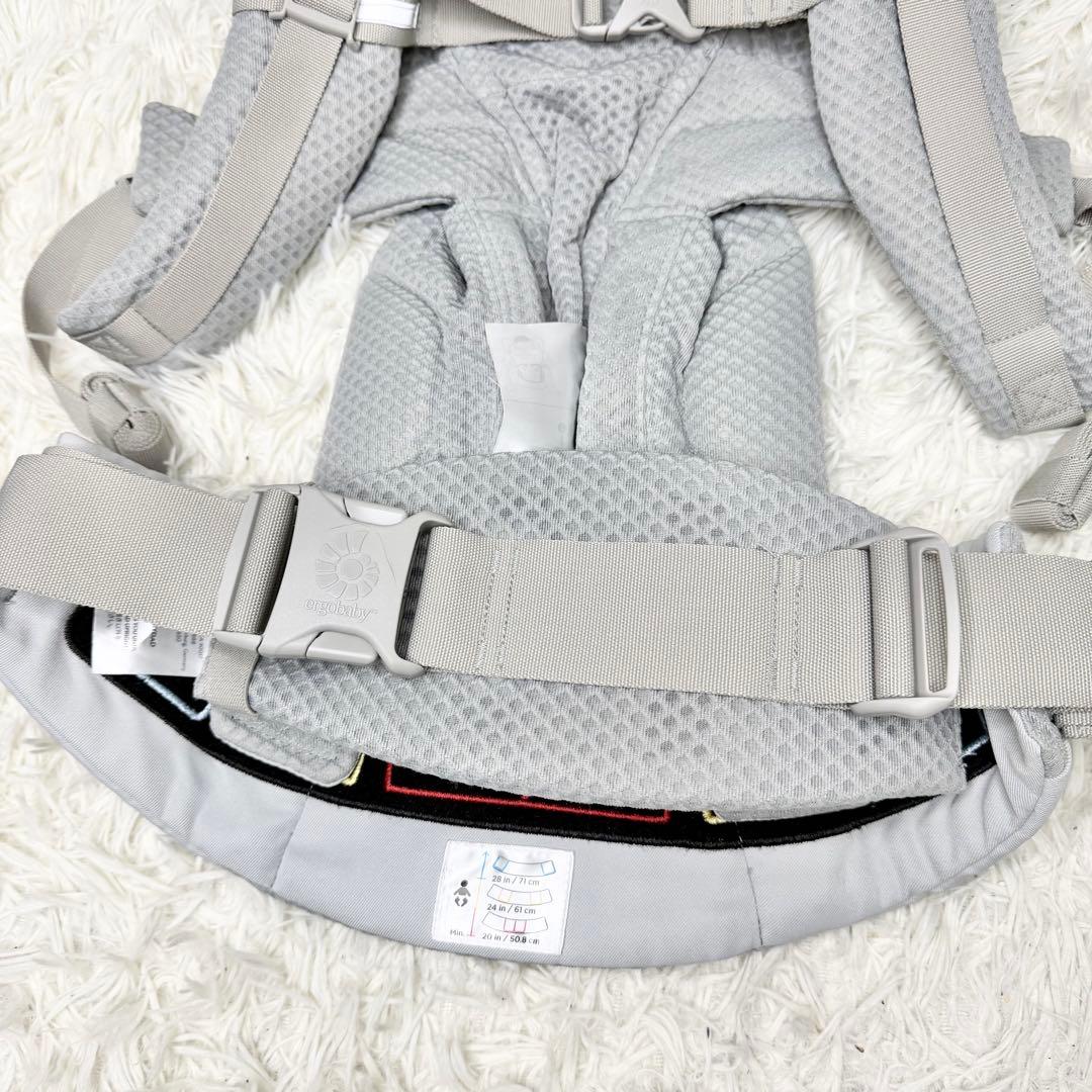 未使用級 エルゴベビー オムニブリーズ 抱っこ紐 パールグレー 箱付き