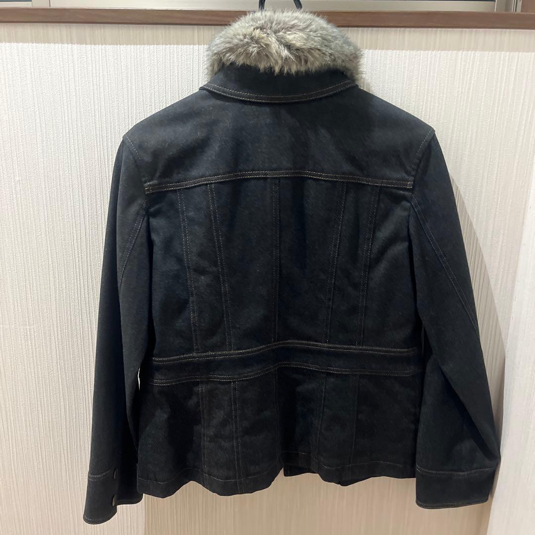 BURBERRY ダークグレー デニムジャケット