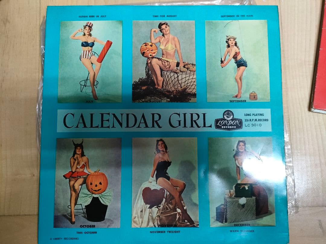 CALENDAR GIRL LP レコード