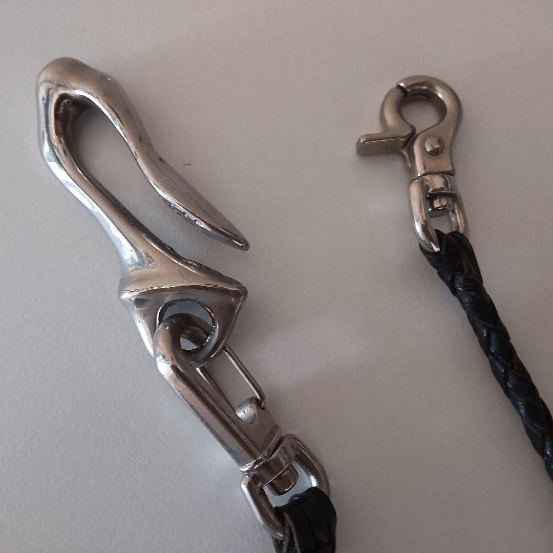 THE FLAT HEAD ウォレットロープ シルバーフック 美品！