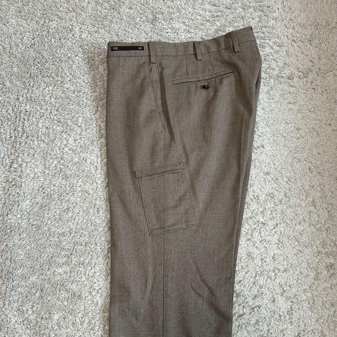 PT01 カーゴパンツ スラックス バージナルウール SLIM FIT 48