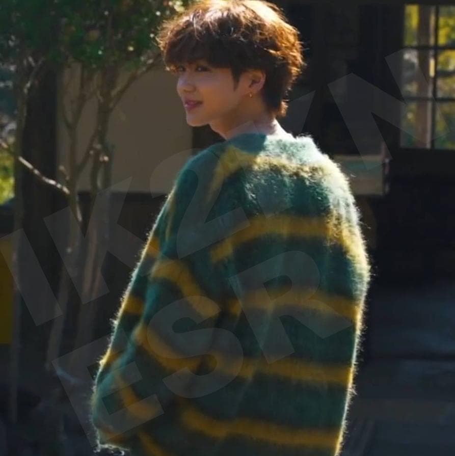 【新品未使用】吉野北人 写真集表紙 着用同型 カーディガン ボーダー【稀少】