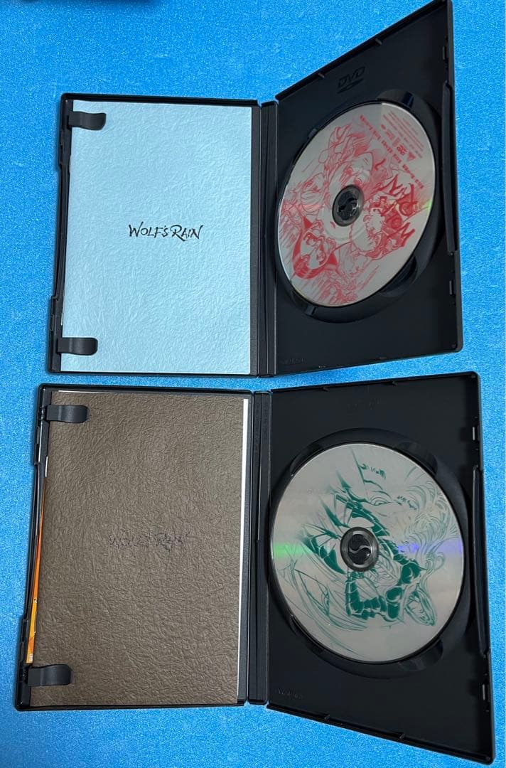 WOLFS・RAIN ウルフズレイン　DVD全巻＋生産特典ポスター＋猫スタンプ付