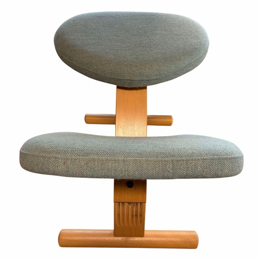 【美品】Rybo リボ社 バランスイージー バランスチェア グリーン