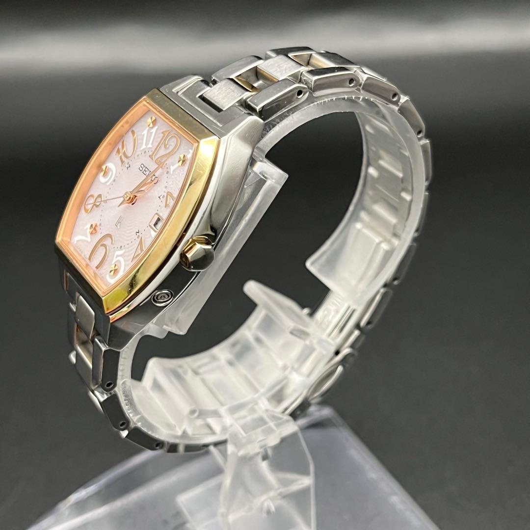 稼動 腕時計　SEIKO lk セイコー　ルキア　電波ソーラー　デイト　G07