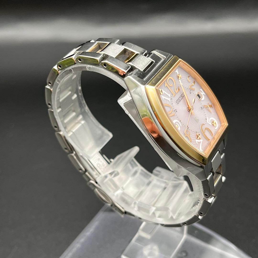 稼動 腕時計　SEIKO lk セイコー　ルキア　電波ソーラー　デイト　G07