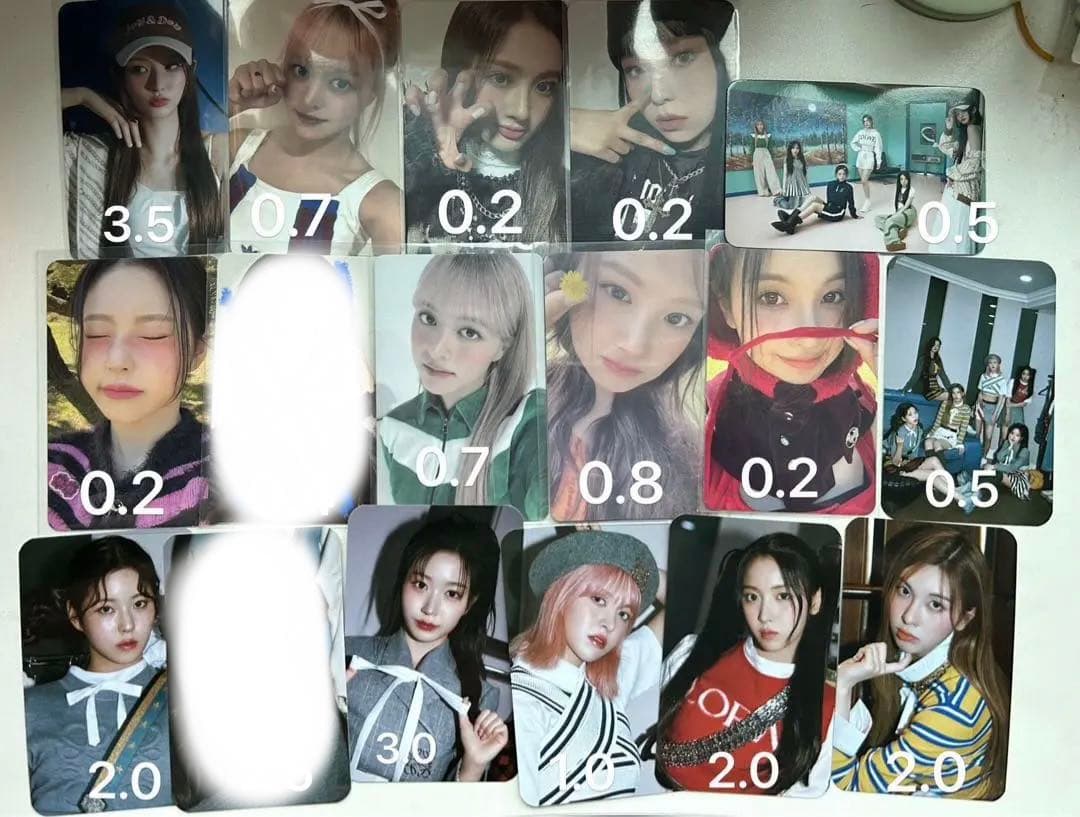 nmixx トレカ　まとめ売り　バラ売り