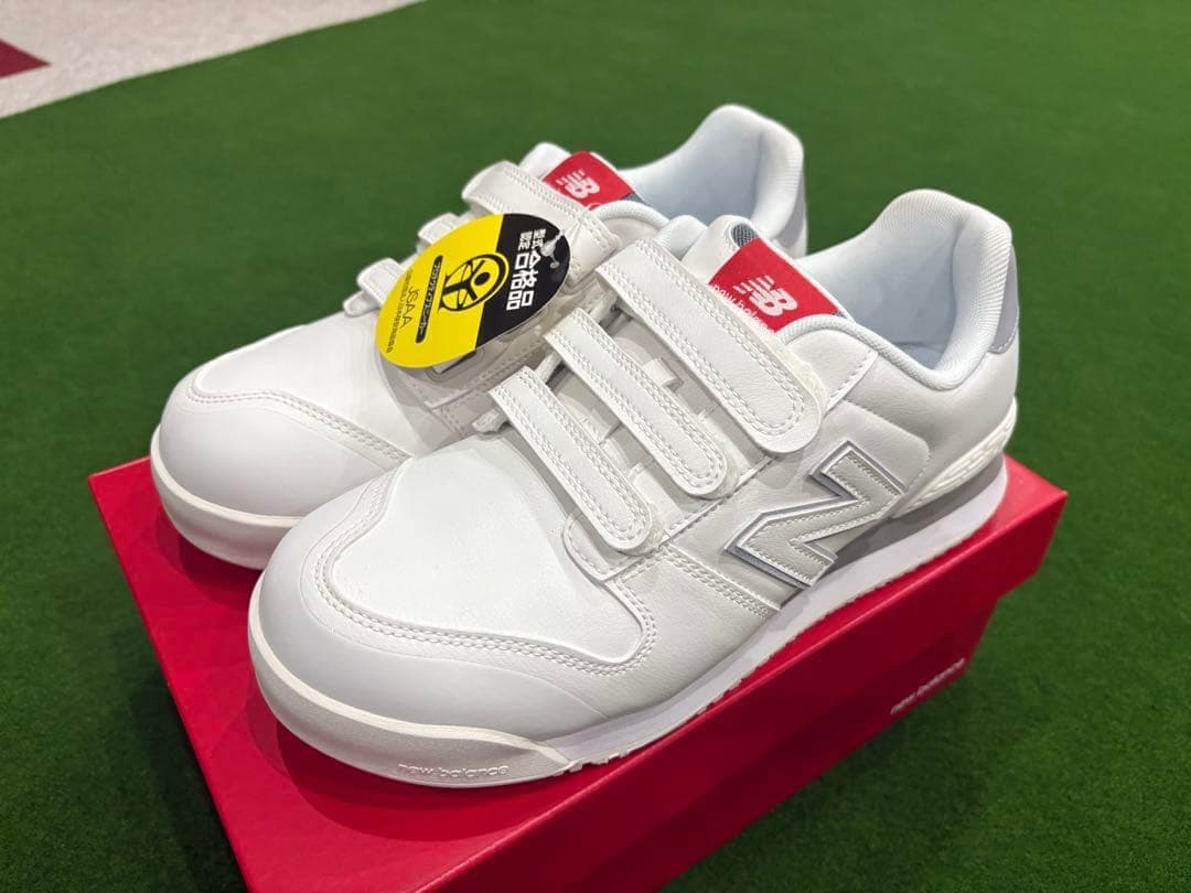 New Balance NY-181 ホワイト安全靴