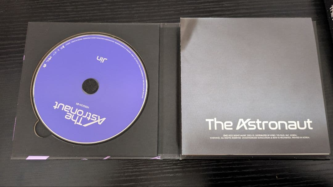 【新品未使用】JIN BTS『The Astronaut』計10部