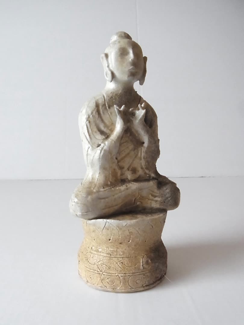 小嶋亜創『長石釉陶仏』初期伊万里 李朝 古唐津 黒高麗 オンギ くらわんか