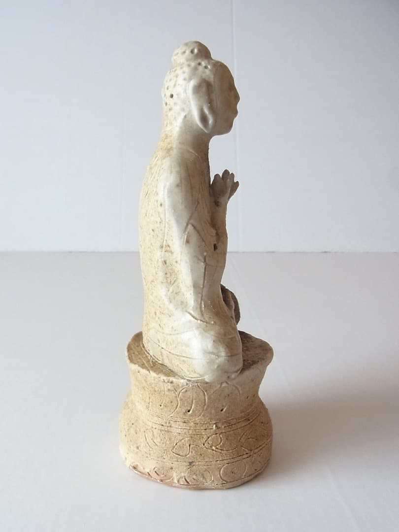 小嶋亜創『長石釉陶仏』初期伊万里 李朝 古唐津 黒高麗 オンギ くらわんか