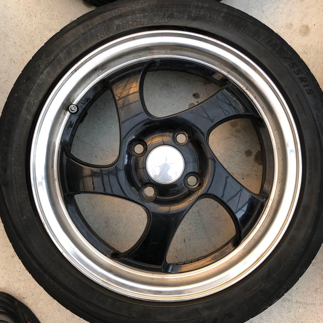 15インチ　ESPER FIVE エスパーファイブ　深リム