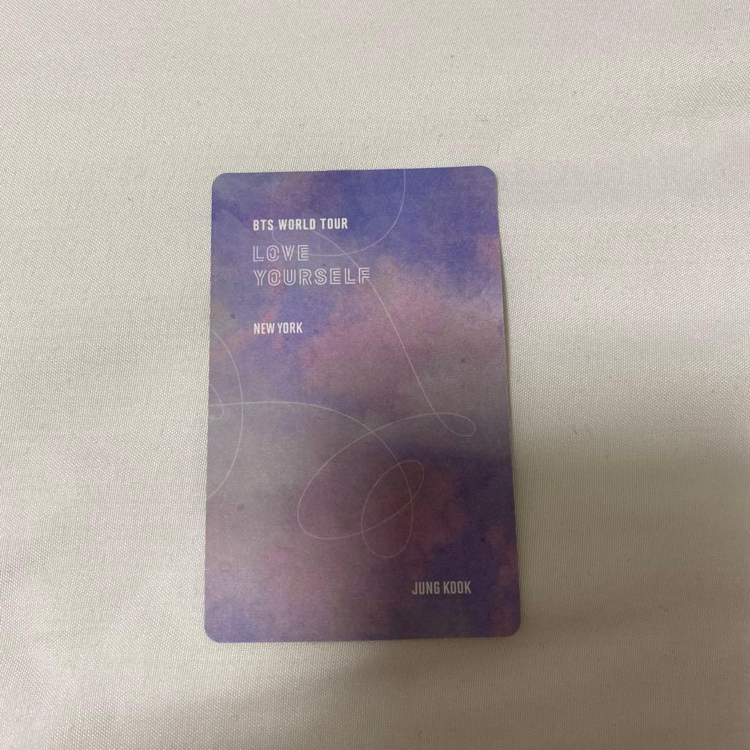 LOVEYOURSELF NewYork グクトレカ