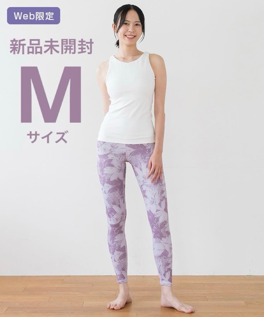 フラワープリントタンクトップ&レギンスセット M SUKALA