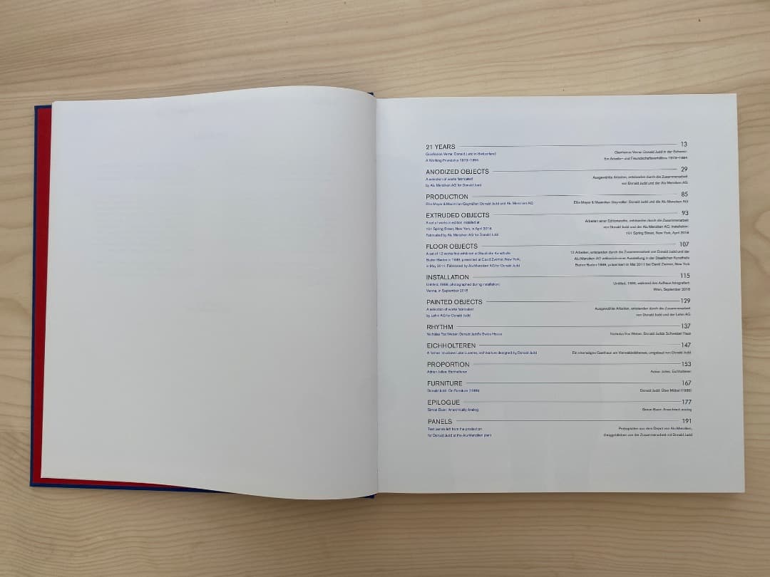 入手困難　JUDD & CH ドナルド・ジャッド & スイス